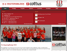 Tablet Screenshot of kvrigtersbleek.nl